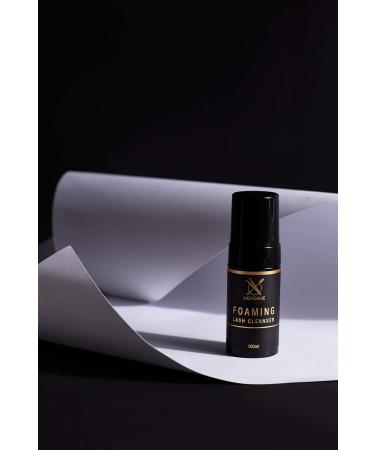 Eyelash Extension Foaming Cleanser | Gentle & Safe Formula with Cleaning Brush for Dirt & Oil Removal - Buy Online on GoSupps.com