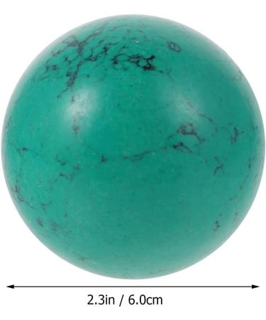 Healifty Baoding Balls - Chinese Health Exercise Massage Balls (2.36 inch Green & Blue) for Hand Therapy & Relaxation | International Shipping - Buy Online on GoSupps.com