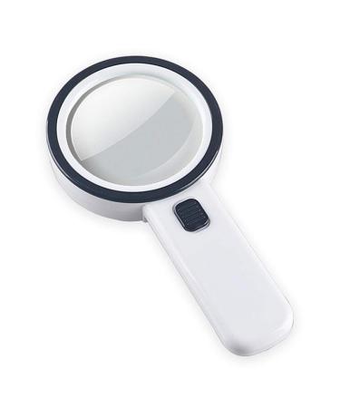 Magnifiers Magnifying Glass Easy to Read Small Font for Mother and Father Led Lighting High Magnification Magnifying Glass Plastic Handle Lofty Ambition