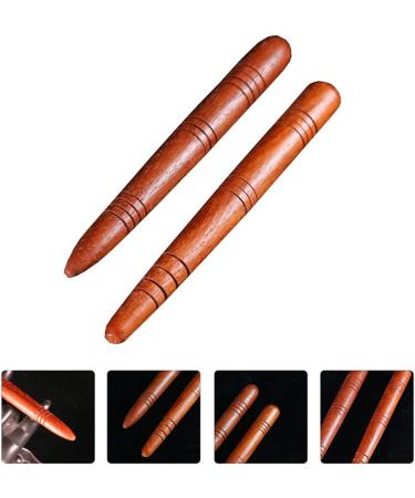 Milists 4-Part Thai Massage Sticks | Wooden Reflex Zone Tools for Hand Face & Body Relaxation | Travel & Home Massage Device - Buy Online on GoSupps.com