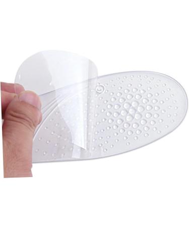 NOLITOY Gel Insoles - Transparent Shoe Pads for Comfort & Foot Odor Relief | Anti-Slip Massaging Insoles for Women - Buy Online on GoSupps.com