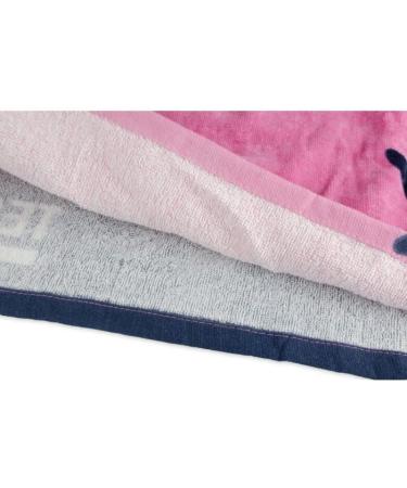 Team Magnus Kids Poncho Towel - Pink Bathrobe for Kids (4'-5'6) - One Size - Buy Online on GoSupps.com