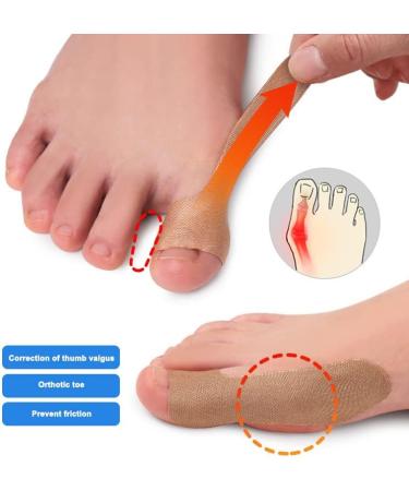 Big Toe Strap Thumb Protecting Tape - 20 PCS Self Adhesive Brace Stickers for Bunion Relief & Joint Support - Buy Online on GoSupps.com