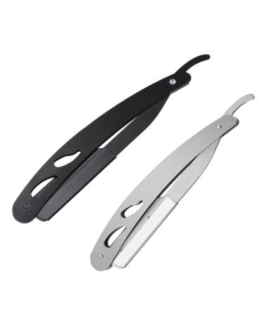 Beavorty manual razor 2st vintage razor holder Razor plane holder razor plane stand razor holder travel shaver face beard slider razor man stainless steel