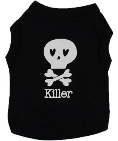 Smniao Summer Pet Clothes - Stylish Dog Vest & T-Shirt Costumes for Small Dogs & Cats - Perfect for Chihuahua & Puppies (M Black-B) - Buy Online on GoSupps.com