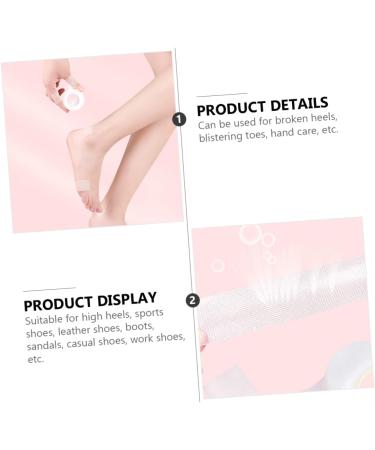 NOLITOY Invisible Post Wear Resistant Sticker - 2 Rolls Multifunctional Adhesive Pads for Foot Care & Heeled Shoes Patch | International Shipping - Buy Online on GoSupps.com