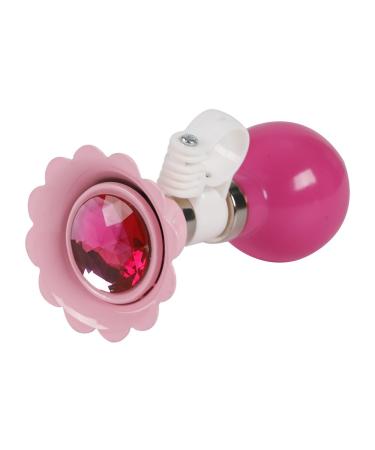 Freefish Kids Bike Horn Bell Bicycle Metal Squeeze Horn Handlebar Ring Horn for Children Pink