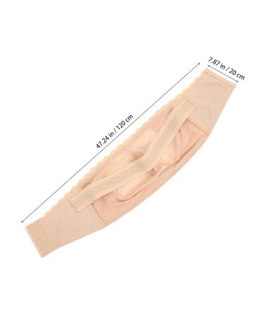 FRCOLOR Women's Pelvic Girdle & Back Brace - Post Pregnancy Abdominal Support Band Skin Color 120x20cm - Buy Online on GoSupps.com