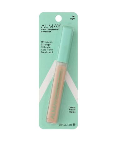Almay Clear Complexion Concealer Corrector Light 100 0.18 oz (Pack of 3)