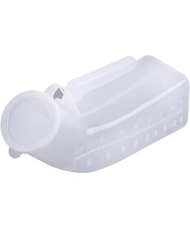 Men Urinal with Scale with Handle Easy to Clean Transparent Environmental Protection Texture for Car Tourism Companion 1000ML Happy - Buy Online on GoSupps.com