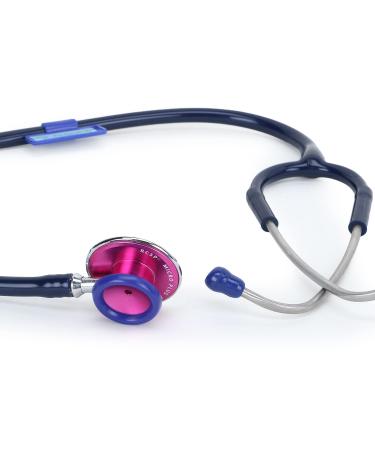 Buy Acoustic Stethoscope for Doctors & Medical Students - Lightweight Flexible Soft Sealing Ear Knobs - Blue - Ships Internationally - Buy Online on GoSupps.com