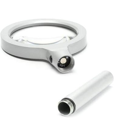 HD Magnifier 20 Times Old Man Reading Lights Handheld Optical Magnifier 10 Times LED Lights Reading All Metal Body 240 * 110 * 14MM Made in China - Buy Online on GoSupps.com