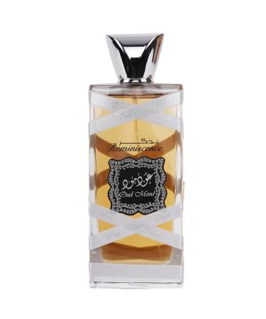 Lattafa Oud Mood Reminiscence for Unisex Eau de Parfum Spray 3.4 Ounce