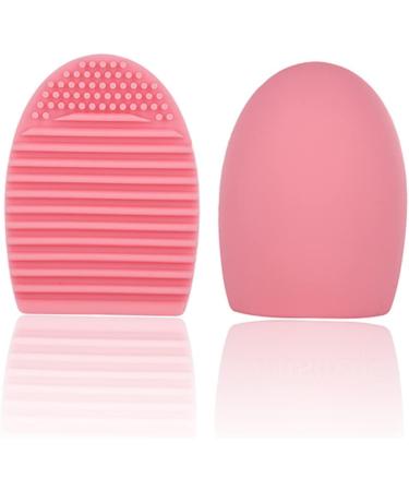 Cosmetic Brush Cleaning Mat Brush Cleaning Pads Cleaning Tools Makeup Brush Cleaner Tool Lipstick Organizer Silicone Makeup Brush Cleaner Pad Brush Cleaner Egg Washboard Cup Travel - Buy Online on GoSupps.com
