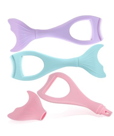 NOLITOY 3pcs Eyeliner Auxiliary Artifact Mascara Lash Separator Tool Lash Buddy Eyelash Tool Make up Shield