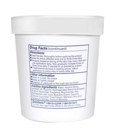 Clearasil Stubborn Acne Control 5in1 Daily Facial Cleansing Pads 90 Count x Pack of 3 30 Count (Pack of 3) - Buy Online on GoSupps.com