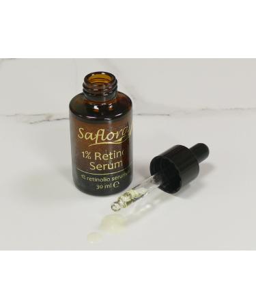  Generisch Saflora 1% Retinol Serum - 30 ml - All natural ingredients - Buy Online on GoSupps.com