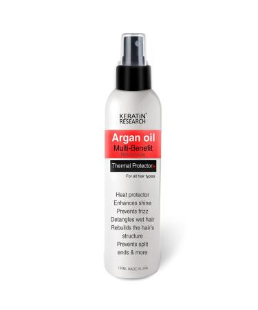 Thermal Heat Protector Hair Spray Enhances shine, Eliminates Frizz, Detangles Hair, protects hair from High heat, Ease on Styling prevents split ends Replenishes hair Nutrients