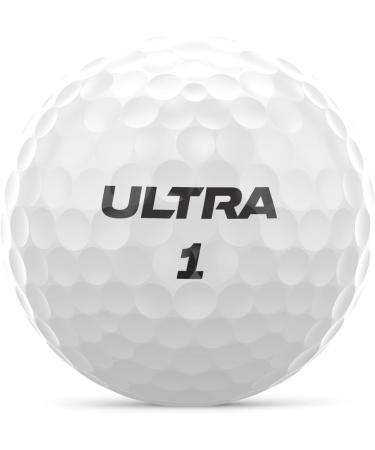Wilson 23' Ultra Golf Balls - 15 Pack White | Long Distance Performance - Buy Online on GoSupps.com