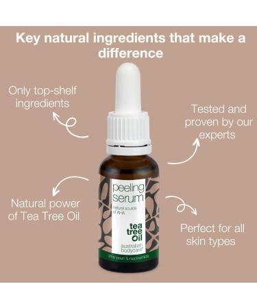 Natural AHA Exfoliating Serum - AHA Fruit Acid Scrub and Niacinamide Reduces Redness and Irritation 100% Vegan Serum Suitable for Blemished & Sensitive Skin 30 ml - Buy Online on GoSupps.com