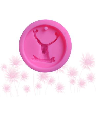 HAPINARY DIY Reindeer Candy Mold Chocolate Candy Molds Xmas Candy Cakesicles Mold Candles for Cake Christmas Candle Moulds Christmas Chocolate Molds Chocolate Silicone Molds 3D Gift Soap Violet 9.00X9.00X2.70CM - Buy Online on GoSupps.com