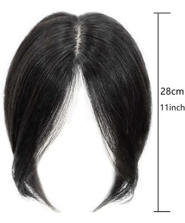 100% Real Topper Middle Side Part Human Hair 11 Inches Hair Toppers for Women Real Human Hair Extensions for Women with Thinning Bangs Bangs Hair Clip Top HairPieces (Color : Light Brown) - Buy Online on GoSupps.com