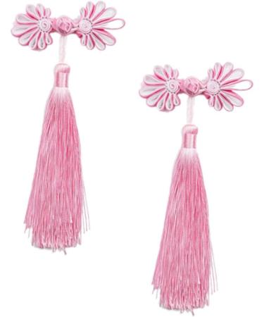 ibasenice 2 Pairs New Year Bobby Pin Kids Barrettes for Hair Tassels Barrettes Kids Hair Side Clip Bows Hair Clips Chinese New Year Hair Clips Party Hair Clip Child Filler Chinese Style - Buy Online on GoSupps.com