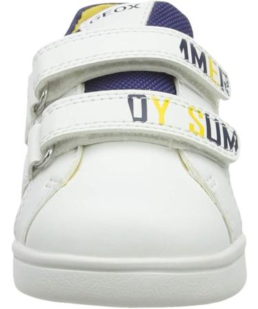 Geox Baby Boy's B Djrock B Sneakers - 4.5 UK Child - White Navy - Buy Online on GoSupps.com