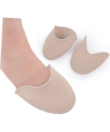 FOMIYES Ballet Toe Protector Caps - Dance Socks for Comfort | Beige 11.5x9.5cm | International Shipping Available - Buy Online on GoSupps.com