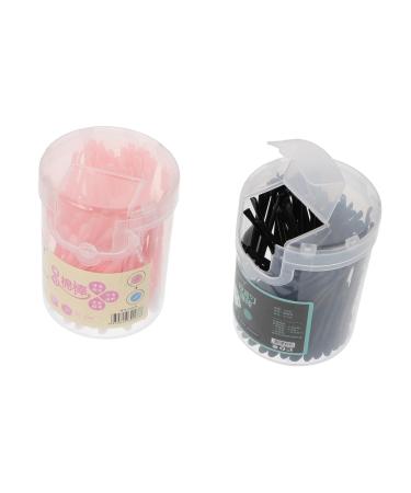 GOOHOCHY 200pcs Assorted Swabs for Ear Cleaning Dual-Headed Ear Wax Removal Tools Safe and Comfortable for Household Use for Personal Care and Makeup Random Style