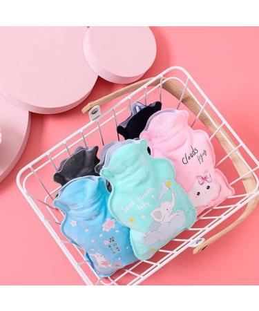 MAIES Cute Cartoon Hot Water Bottle - Large Plush Cloth Rubber Bag for Safe Warmth & Relaxation | International Shipping - Buy Online on GoSupps.com