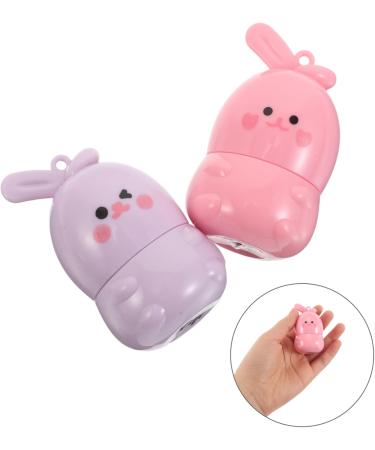 2Pcs Cute Bunny Shaped Color Changing Lip Balm for Women Nourishing Lip Care Refreshing Hydration for Parties - Buy Online on GoSupps.com