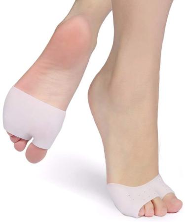 4 Piece Half Toe Bunion Sleeve and Metatarsal Pad Set Dr. Feel