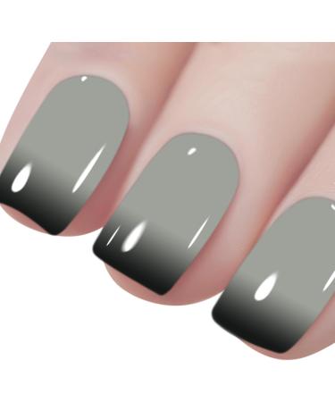 Vishine Gel Nail Polish Set -4 Color Changing Gel Nail Polish Set Pink Red Blue Purple Gray Color Changing Gel Polish Soak Off UV LED Thermal Temperature Art C041 - Buy Online on GoSupps.com