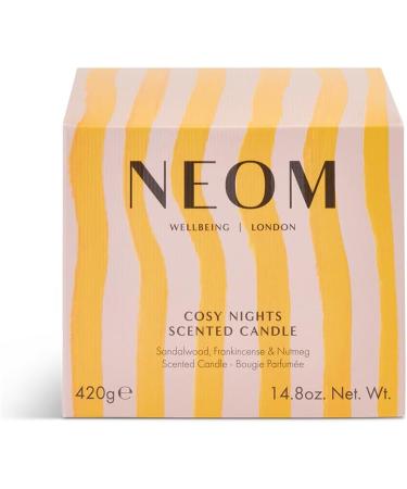 NEOM- Cosy Nights Candle (3 Wick) | Sandalwood Frankincence & Nutmeg | Essential Oil Aromatherapy Candle |100% Natural Fragrance |  - Buy Online on GoSupps.com