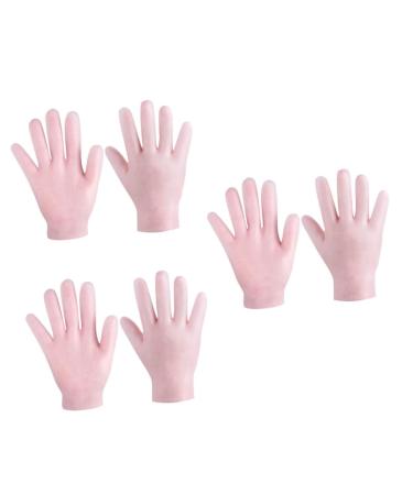 FRCOLOR 3 Pairs Nourishing Care Gloves Moisturizing Gloves Massaging Hydrating Gloves Dry Hands Lotion Dry Hands Supplies Hand Grooming Gloves Foot Lotion Sebs Hand Gloves Spa Women's