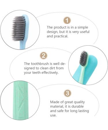 Buy Gatuida 4-Piece Eco-Friendly Wooden Toothbrush Set for Adults - Travel-Friendly & Naturally Made - Buy Online on GoSupps.com