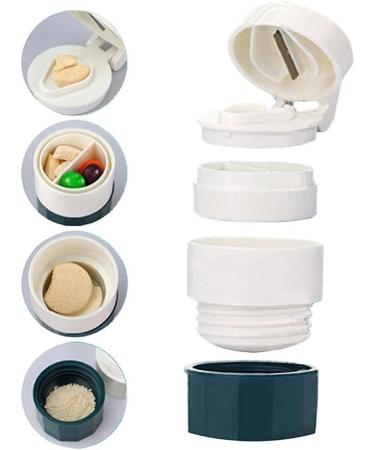 4-in-1 Multifunctional Pill Cutter & Grinder | Travel-friendly Medicine Dispenser - Buy Online on GoSupps.com