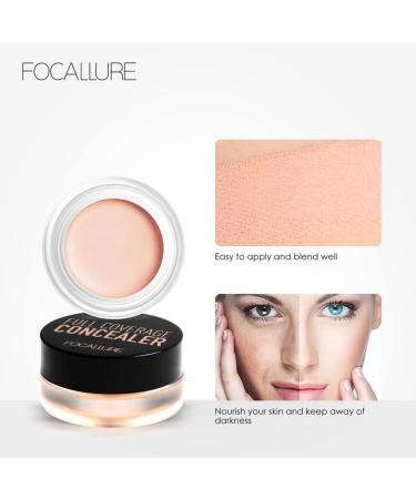 Full Coverage Concealer for Dark Circles & Acne - Creamy Spot Treatment #2 | International Shipping Available - Buy Online on GoSupps.com