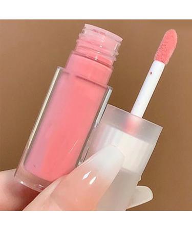 Verdant Touch Liquid Makeup Blush 03 Strawberry Milk, Breathable Matte Feel, Natural Blush for Online Diffusion