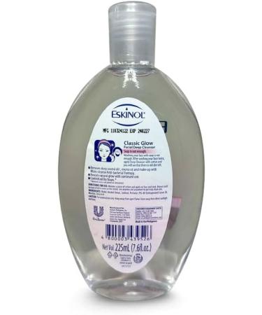 Eskinol Facial Cleanser 225 Ml - 7.6 Oz (Pack of 6) (Classic White) - Buy Online on GoSupps.com