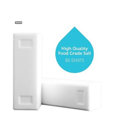 Block Salt for Water Softeners Original Pure Grade A Food Quality Salt - 2 Bags (Each Bag Contains 2 Salt Blocks) Total 8kg - Buy Online on GoSupps.com
