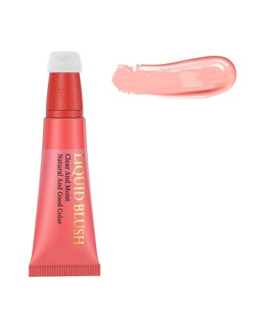 OKIKA Liquid Blush Long Lasting Matte Silky Cream Blush Moisturizing Silky Blush Smooth Creamy Texture Face Makeup Wand (01)