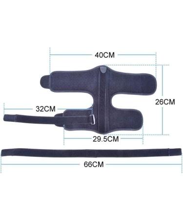 Plantar Fasciitis Splints & Ankle Foot Orthotic Brace - Pain Relief for Foot Drop Ankle Sprain & Achilles Tendinitis | Unisex Black - Buy Online on GoSupps.com
