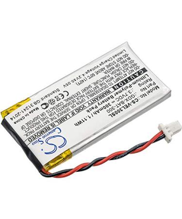 SPANN Battery Replacement for Vernier Go Direct Tris-Compatible Flat Go Direct Voltage Probe Go Direct Wide-Range Temperatu Part No: GDX-BAT-300 3.7V
