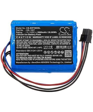 Replacement Battery for Kronos 8609000-018 & InTouch 9000 - GS-1907 2600mAh 11.1V - International Shipping Available - Buy Online on GoSupps.com