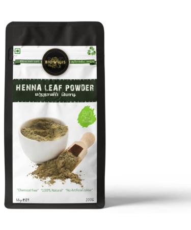 Biowilis Henna Powder - 200g | Premium Mehandi & Marudhani for Natural Hair & Skin - International Shipping Available - Buy Online on GoSupps.com