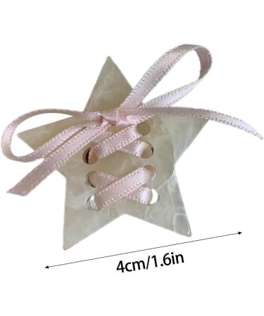 hgnxa Eelgant Hair Clip with Bowknot Ribbon Hairclip for Women and Girl Hair Styling Barrettes Clip French Ballet Style - Buy Online on GoSupps.com
