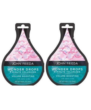 John Frieda Wonder Drops Volume Boosting with Amino Acids 3 Minute Volumizer 1.7 fl oz (2 pack of 0.85 fl oz)