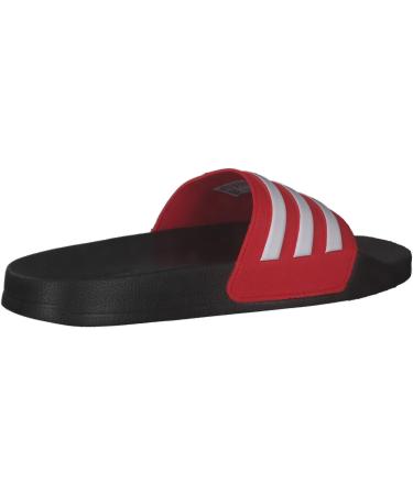 Buy adidas Unisex Kids Adilette Shower K Slides - Core Black Ftwr White Vivid Red | International Shipping Available - Buy Online on GoSupps.com